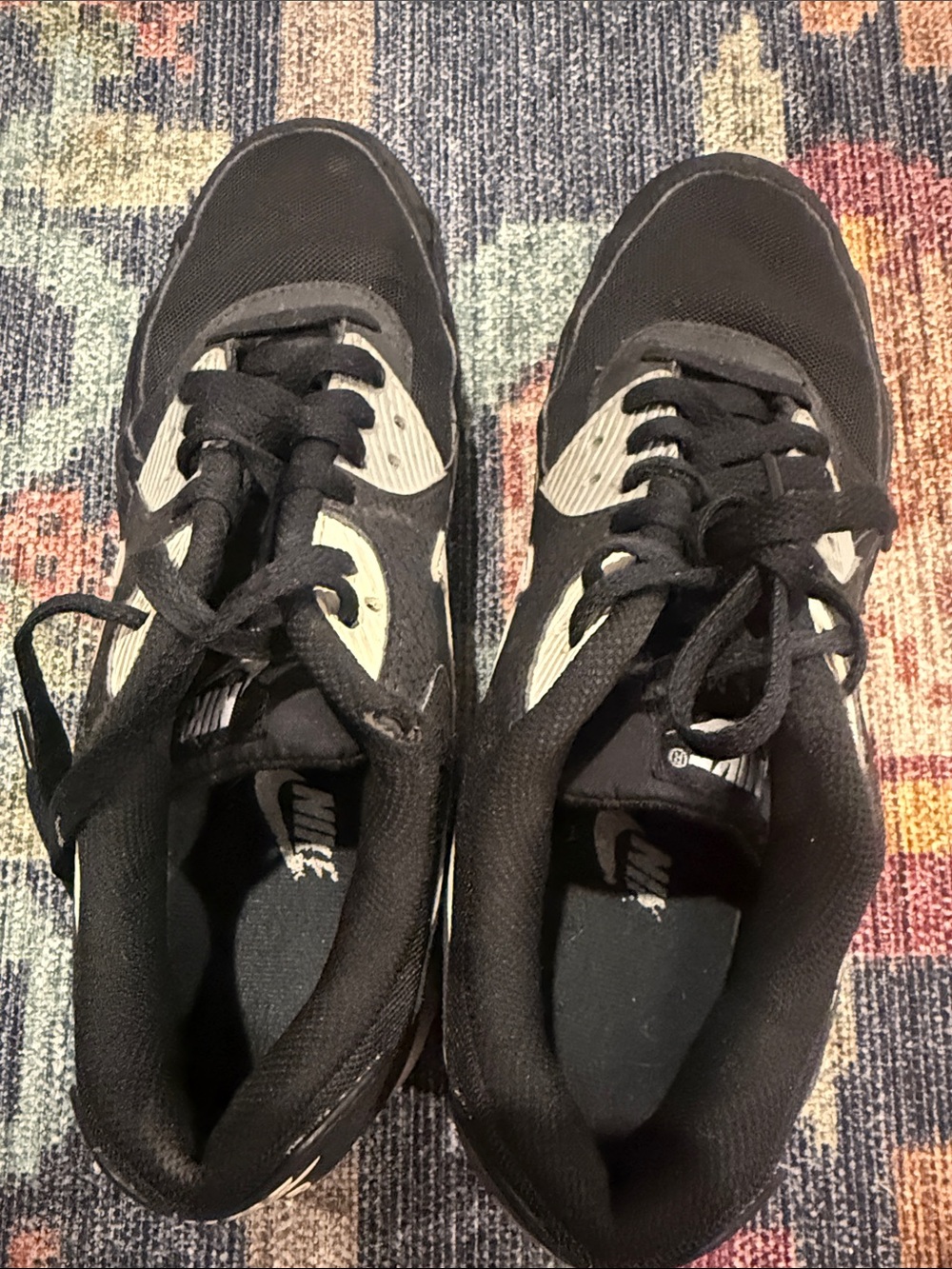 Nike Woman’s Air Mac Black and White Athletic Shoes